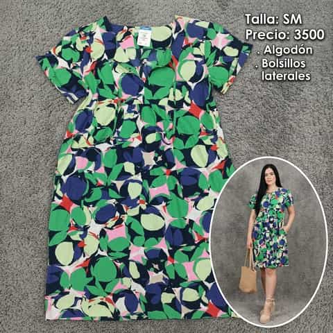 Vestido color