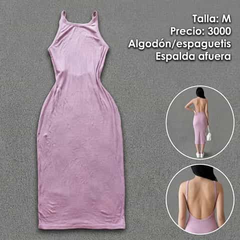 Vestido espalda afuera