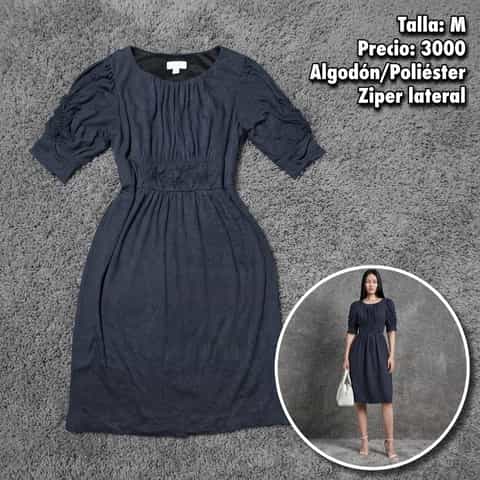 Vestido manga corta