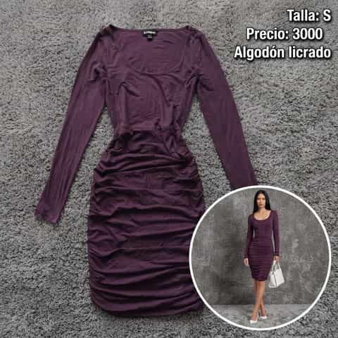 Vestido manga