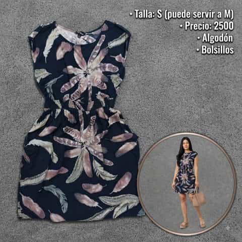 Vestido desmangado