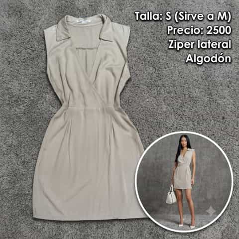 Vestido desmangado