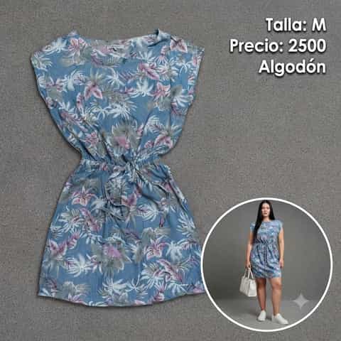 Vestido desmangado