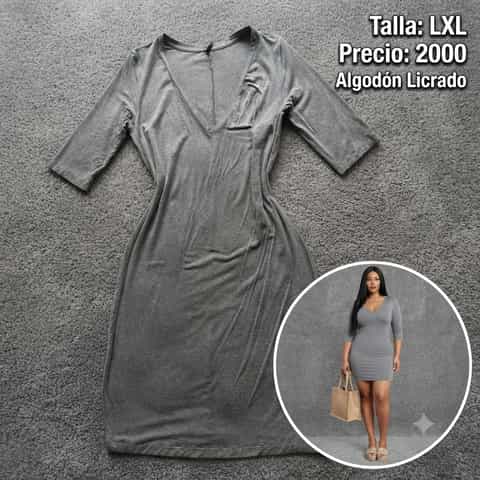 Vestido manga