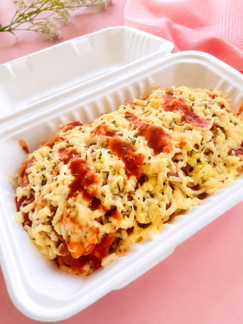 Espaguetis con Queso Gouda